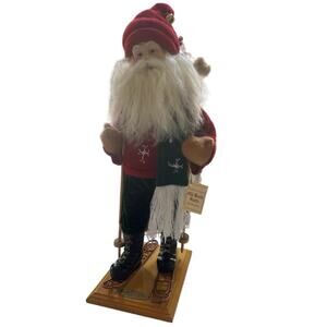 Dept 65 Old World Santa Collection 21” Snowshoe Limited Edition 2004 RARE VTG